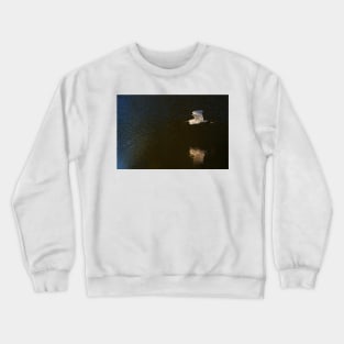 Into the Light - Snowy Egret Crewneck Sweatshirt